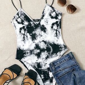 TIE DYE CAMI BODYSUIT